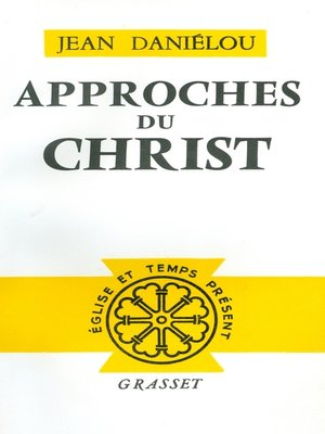 cover image of Approches du Christ